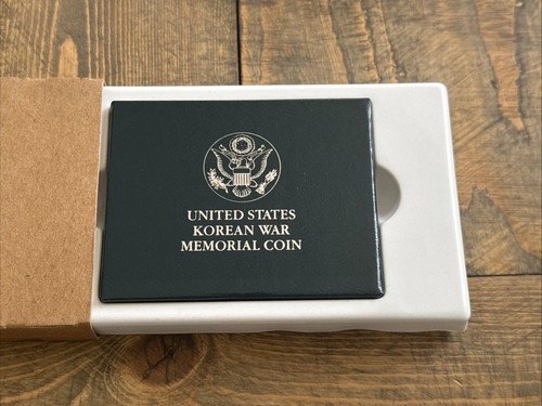 US Mint Korean War Memorial Silver Dollar 1991 Uncirculated Coin with Box & COA - Picture 12 of 13