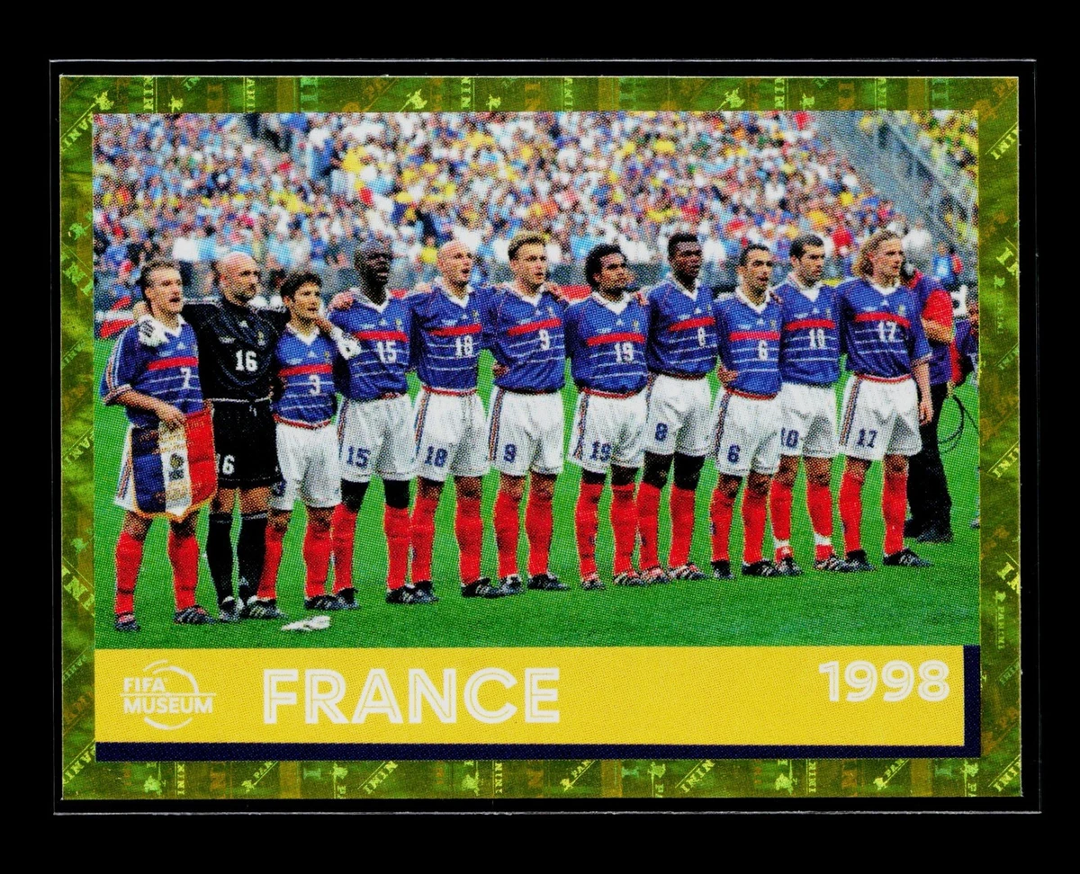 フランスワールドカップ1998カード81枚 Panini Soccer France 1998 Season Sports Trading Cards