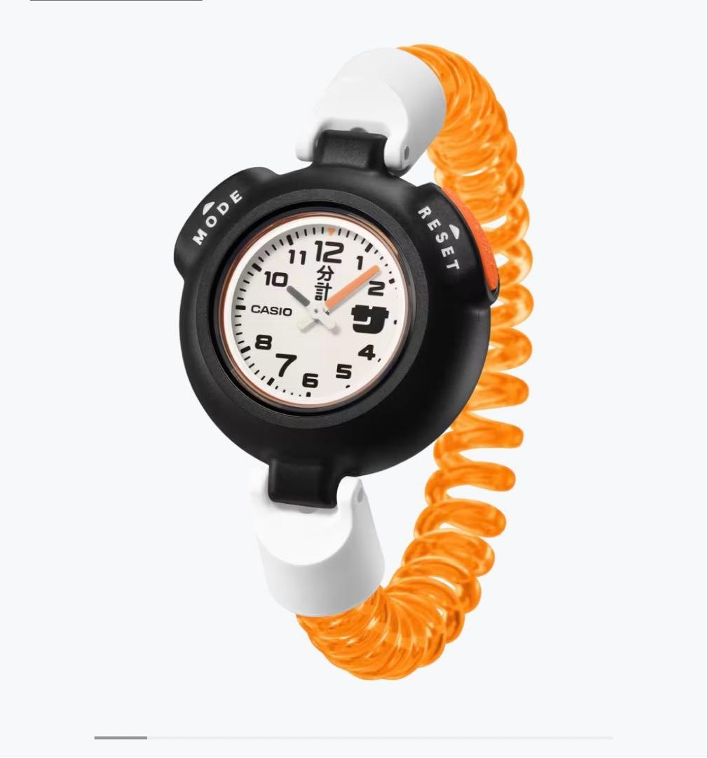 CASIO SAN-100H-7BJR Orange Watch | eBay