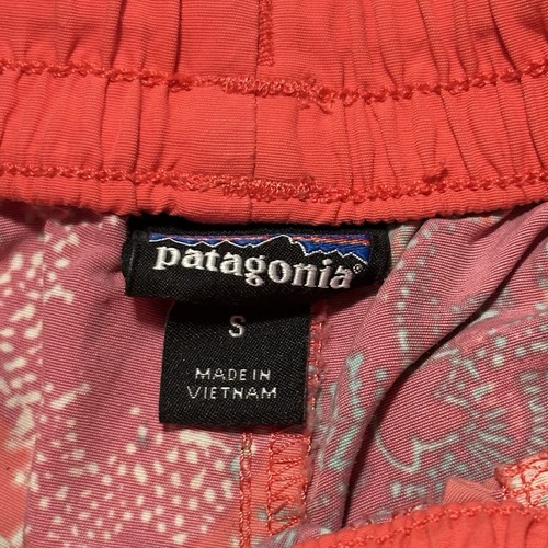 Patagonia Baggies Shorts 3” Inseam Tropical Hawaiian Print Girls Size Small 7-8 - Picture 4 of 8
