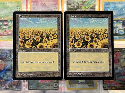 Magic the Gathering Plains Red Pack (Spears) Apac Lands Regular NM MTG - Picture 2 of 3