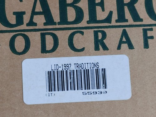 Longaberger 1997 TRADITIONS COLLECTION FELLOWSHIP BASKET With Lid Liner & Insert - Picture 9 of 12
