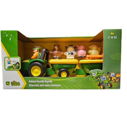 John Deere Animal Sounds Hayride Playset - 34908 - Picture 1 of 3