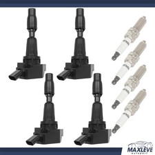 4* Ignition Coils & 4* Spark Plugs For Hyundai Tucson Kia Sportage 2.4L 2018-20