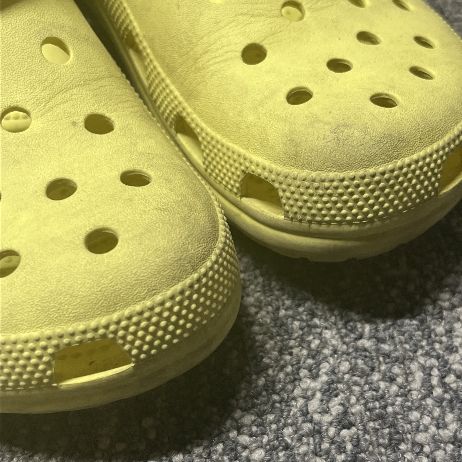 Crocs Classic Clogs Original Yellow Size 9 Men's 11 Women's image 6