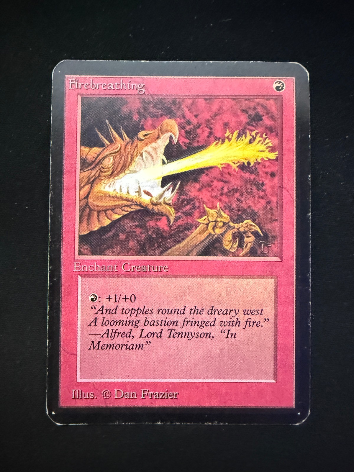 Magic The Gathering: Alpha Firebreathing MTG Alpha