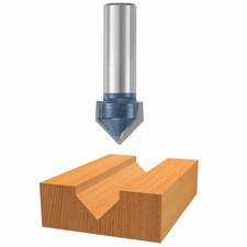 New Bosch OEM 84306M V-Groove 3/4" Cut, 1/2" Shk., C.T. (Super)