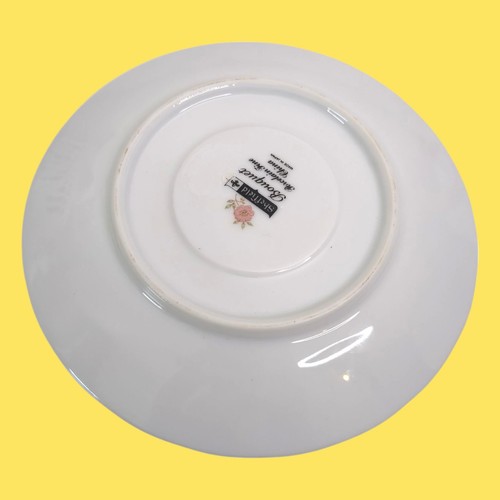 Lot of 4 Vintage Sheffield Bouquet Porcelain Fine China Saucer Plate Japan 6” - Picture 3 of 9