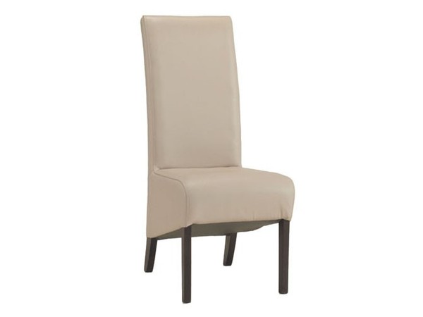 Design Lehnstuhl Sessel Holz Leder Polster Esszimmer Textil Gastro Stuhl StüHle-image