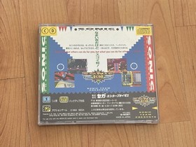 Sega Sonic the Hedgehog CD Mega CD Japanese used CIB US Seller