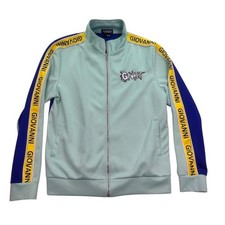 Giovanni La Venganza Track Jacket Mint Green Zip Front Size L