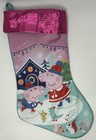 Peppa Pig George Holiday Christmas Stocking Sock 7x 16” Cartoon Decoration