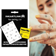 15 Days Tattoo, Henna Finger Tattoo, Exquisite Packaging, Unique Design, Temp...
