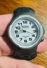 Armitron Instalite Y121E/2 Luminous Wristwatch Watch & Sports Band - NEEDS BAT