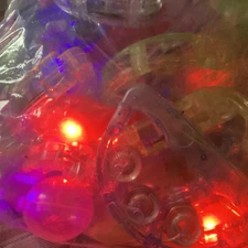 Libima 24 Pcs LED Light up Tambourine Tambourin and Mini Maracas Musical Adult