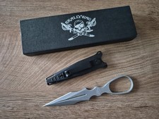 Skallywag Tactical D2 Dagger Damascus Limited...