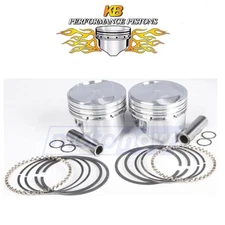 KB Cast Piston Set for 1995-1998 Harley Davidson FXD Dyna Super Glide - ai