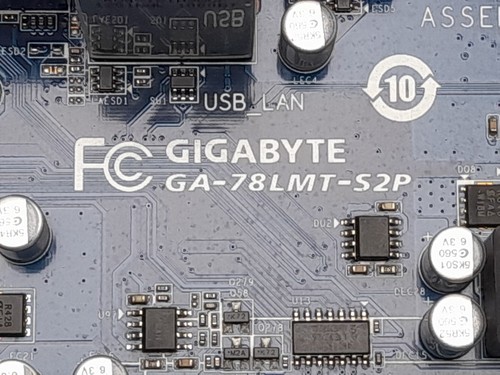 Placa madre Gigabyte GA-78LMT-S2P Socket AM3b DDR3 Micro ATX con protector de E/S - Imagen 4 de 5