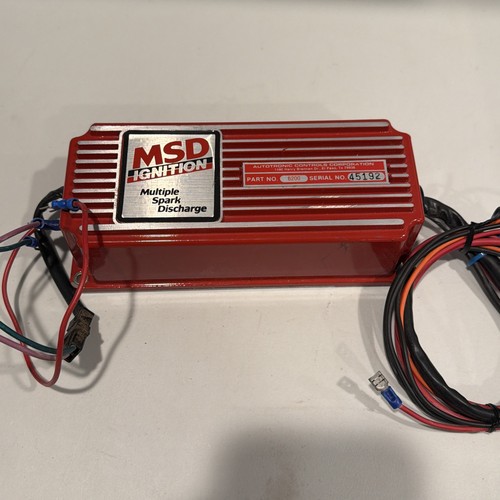 MSD Digital 6A Ignition Control Module, Part Number 6200 Used Works