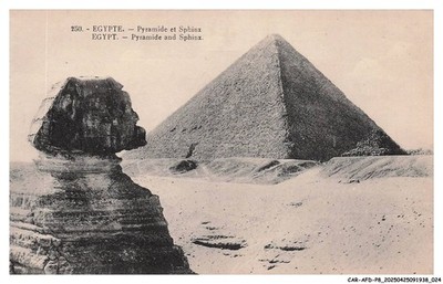 AUTO - AFDP8-0339 - ÄGYPTEN - Pyramide und Sphinx