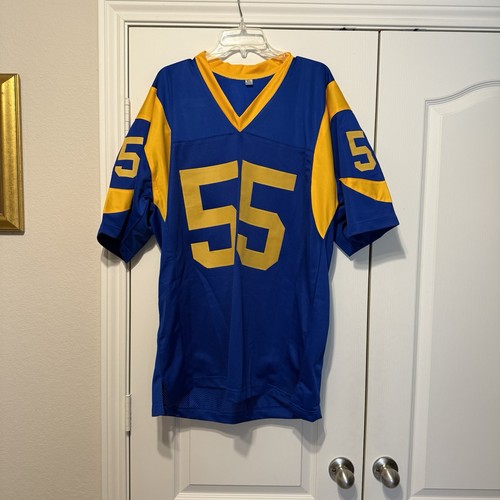 Braden Fiske Autographed Signed XL Custom Los Angeles Rams Jersey- BAS Witnessed - Picture 5 of 5