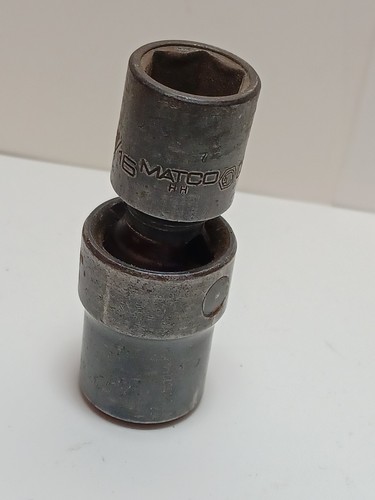 Mac Tools XUP186 9/16" SAE Shallow Swivel Impact Socket 3/8" Drive 6 Point USA
