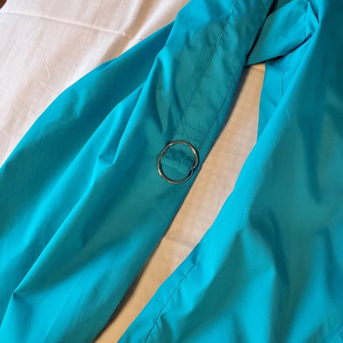 Chaqueta Zenergy Chicos Talla 2 Grande Cremallera Completa Con Capucha Ligera Bolsillos Verde Azulado  - Imagen 6 de 14