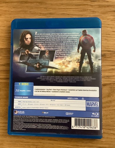 Marvel the Return of the First Avenger Blu-ray - Bild 4 von 4
