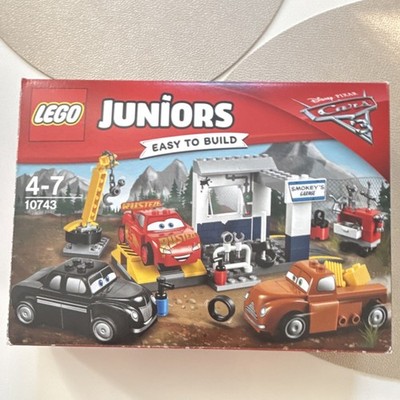 LEGO Juniors Cars 3 Smokey's Garage 10743 Easy Build Complete Set 4-7