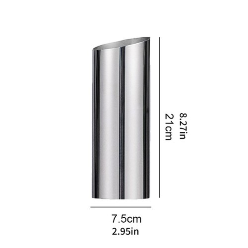 Stainless Steel Cylinder Vases Household Decors For Indoor and Outdoor Display - Picture 8 of 8