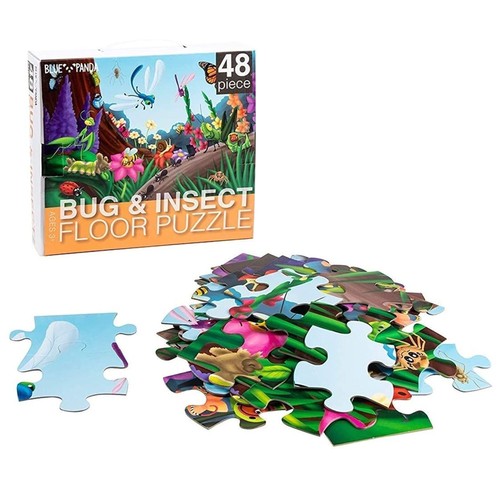 48 Piece Giant Floor Puzzle Bugs & Insects Jumbo Jigsaw Puzzles Gift, Ages 4-14 - Picture 8 of 10