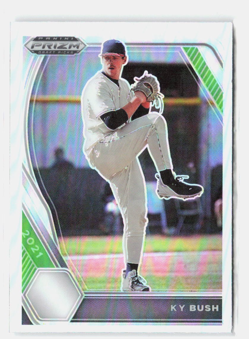 2021 Panini Prizm Draft Picks #PDP45 Ky Bush Silver Prizm