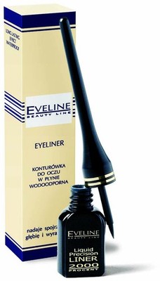 Eveline Eyeliner Schwarz in Tintenfass