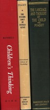 1926-56  Elementary AI and PIAGET'S CHILD PSYCHOLOGY,3 books [Minsky Collection]