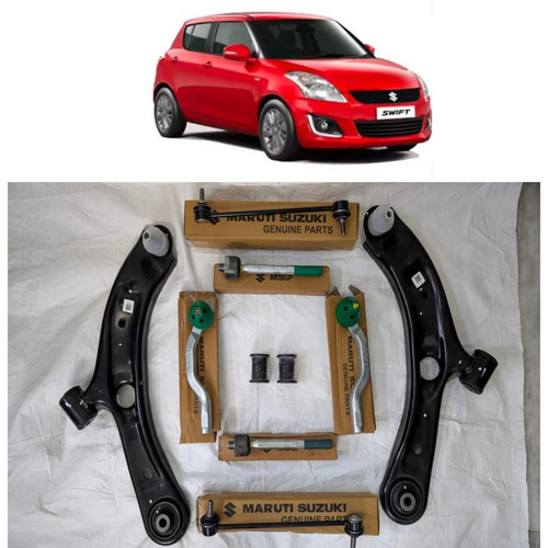 Genuine Track Control Arm End Set Boot Link Rod Bush For Suzuki Swift 2011-2016 - Picture 1 of 6