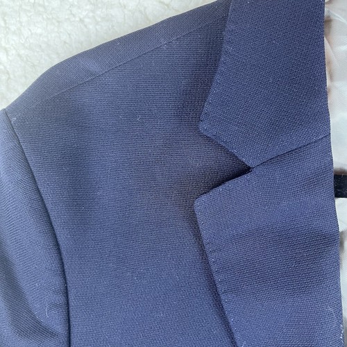 Chaqueta Blazer Loro Piana Granger Owings Lana Negra 40R Medio Forrada Muesca Twister - Imagen 16 de 23