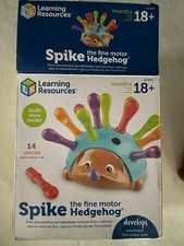 Learning Resources Spike the Fine Motor Hedgehog Toy, 18 months up--New