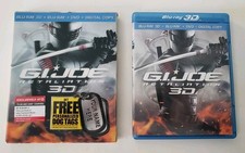 G.I. Joe Retaliation 3D - Blu-Ray 3D  Blu-Ray  DVD  Ultraviolet - 1 Owner