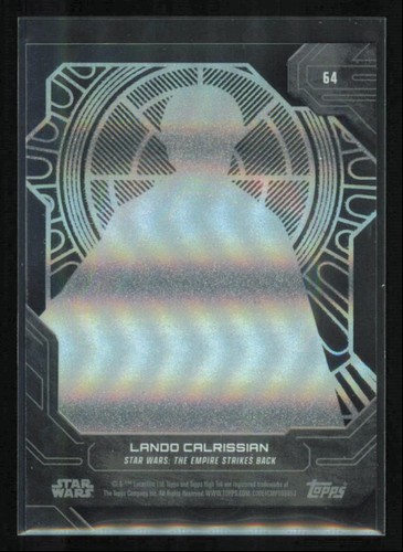 2024 Topps Star Wars High Tek Throne Room Lando Calrissian #64 - Picture 2 of 2