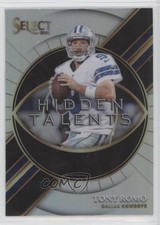 2021 Panini Select Hidden Talents Silver Prizm Tony Romo #HT-10 qp4