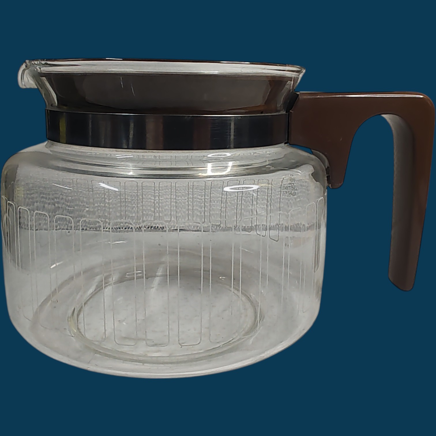 Vintage Proctor Silex 10 Cup Glass Carafe Replacement Glass Coffee Pot Brown