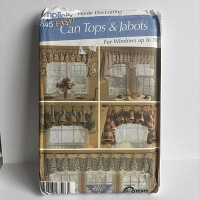 Simplicity 5145 East Can Tops & Jabots Sewing Pattern