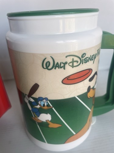 Walt Disney World Vintage 1990s All-Star RESORTS THERMAL CUPS SET OF 3 DISNEY - Picture 18 of 23