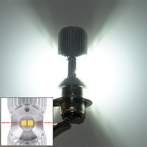 2x LED Headlight Bulbs 6000K Fits For Honda TRX300X TRX400X TRX700XX Hi/Low Beam - Bild 9 von 11