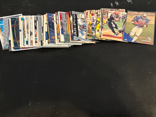 Lot of 80 Marshall Faulk football cards San Diego State Rams RCs, inserts + - Picture 1 of 2