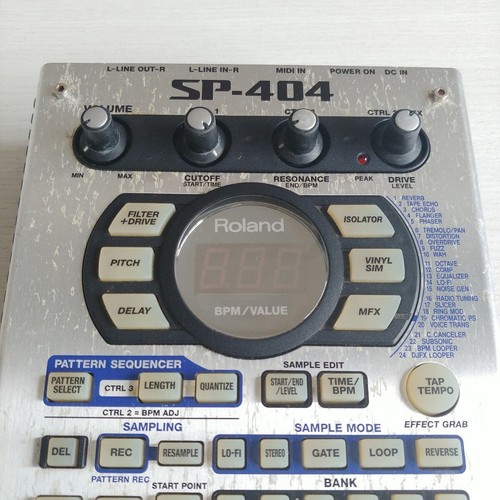 ROLAND SP-404 Portable Linear Wave Sampler getestet gebraucht aus Japan - nur Gehäuse - - Bild 3 von 7