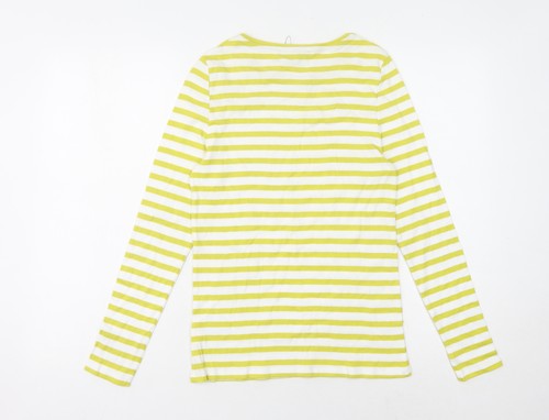 T-shirt donna a righe gialle Marks and Spencer - Taglia 12 - Foto 2 di 12