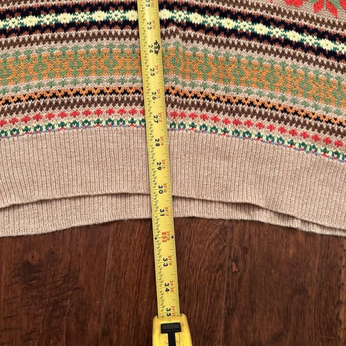 Polo Ralph Lauren Uomo Fair Isle Maglione Gilet XXL Lana Maglia Capelli RRL - Foto 6 di 6