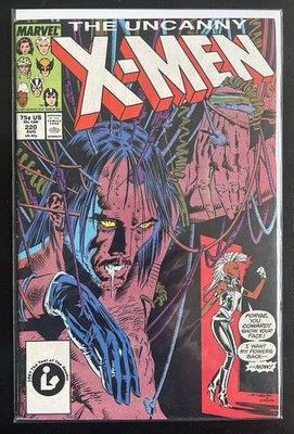 Uncanny X-Men (Vol 1) #220, Aug 87, Direct Edition, BUY 3 GET 15% OFF