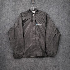 Frogg Toggs Rain Jacket Men S Small Gray Ultra Light Waterproof Packable Hooded